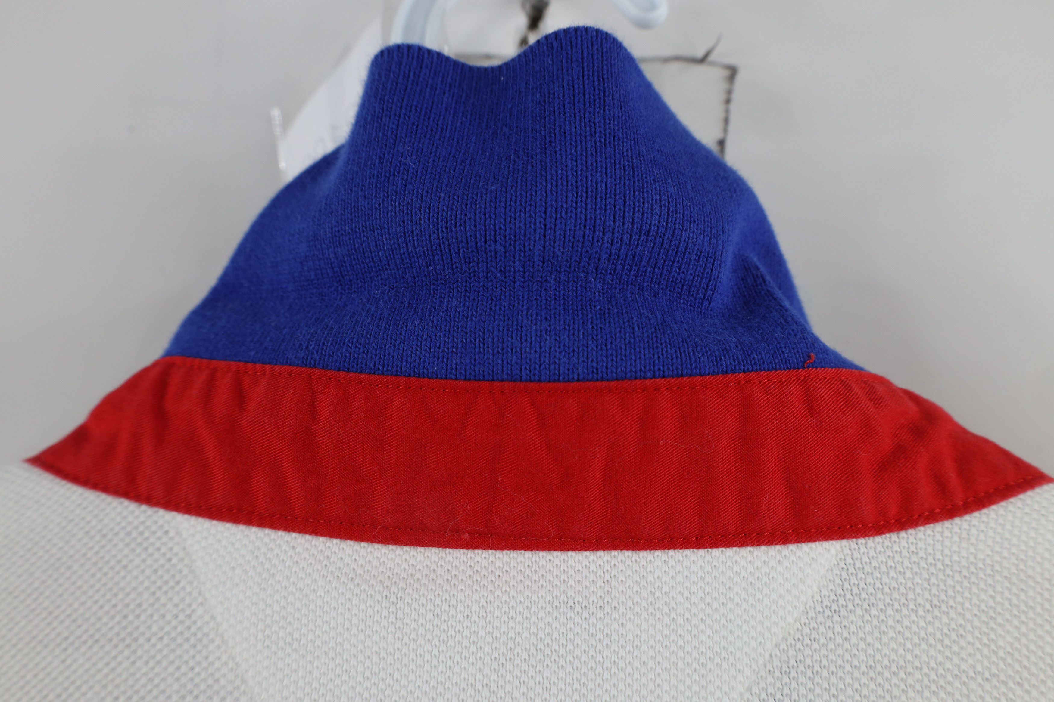 Tommy Hilfiger Vintage 90s Tommy Hilfiger Sailing Flag Collared Polo Shirt Size US XXL / EU 58 / 5 - 11 Thumbnail