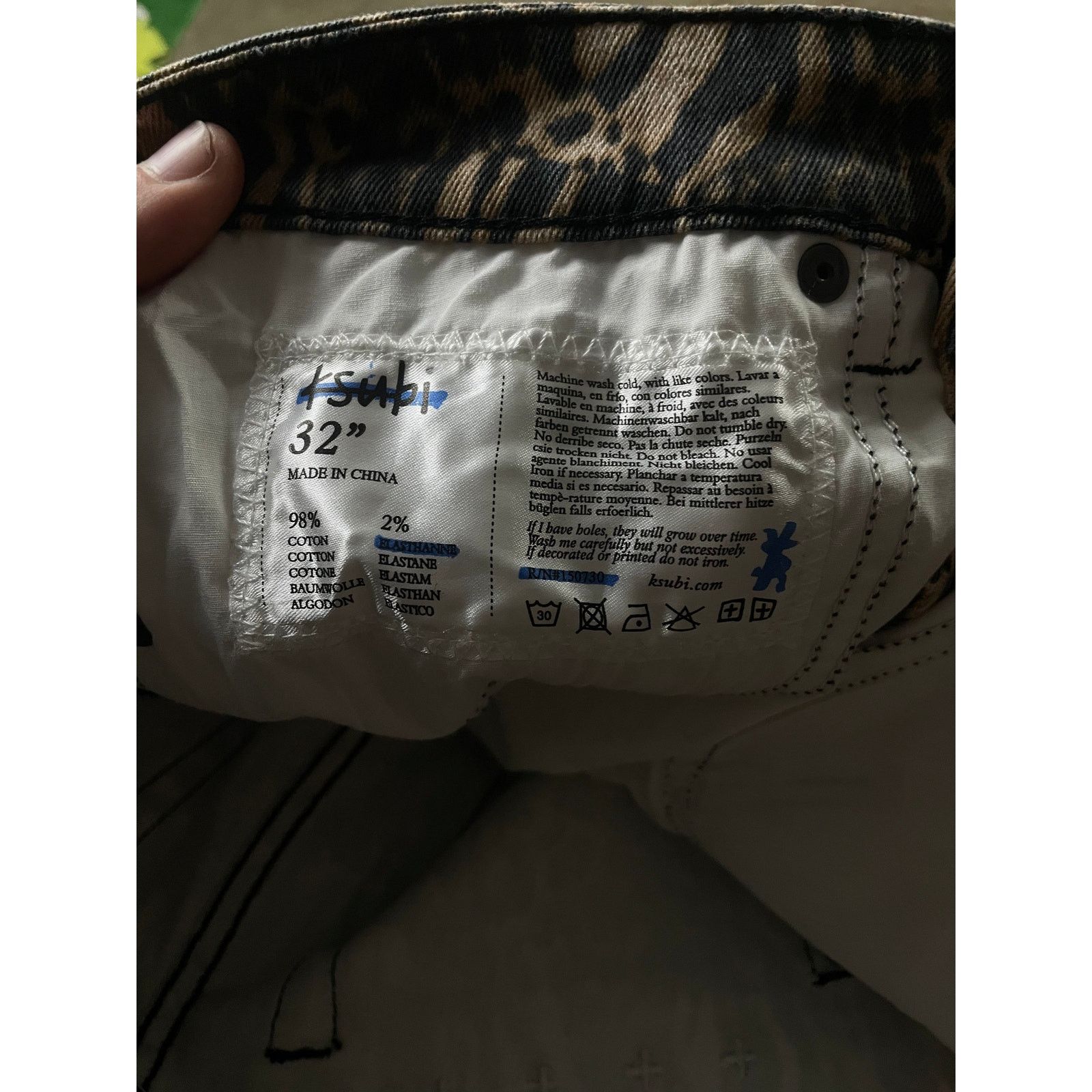 Ksubi Ksubi Jeans Cheetah New With Tags 32 Size US 32 / EU 48 - 4 Thumbnail