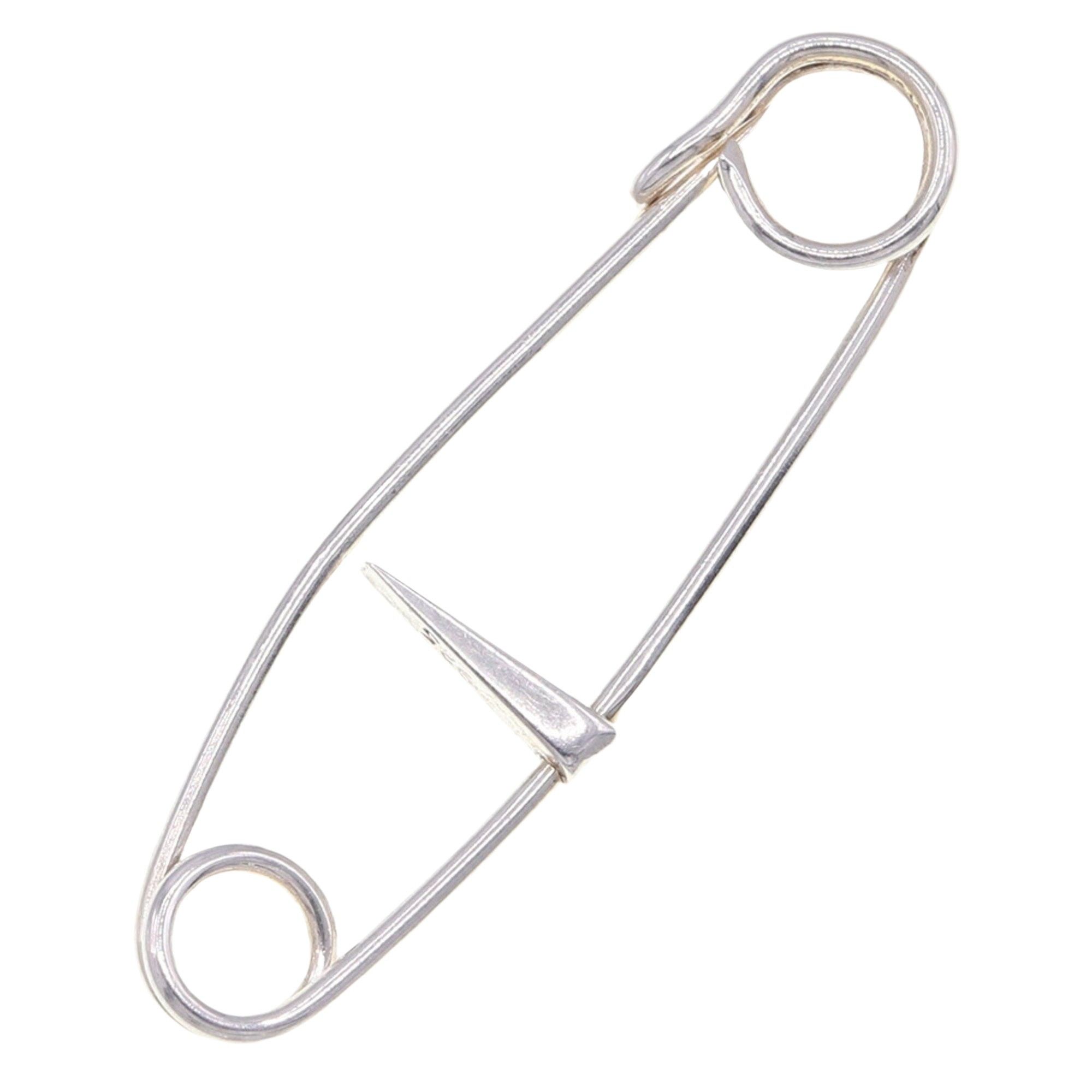 image of Hermes Brooch in Silver, Women's