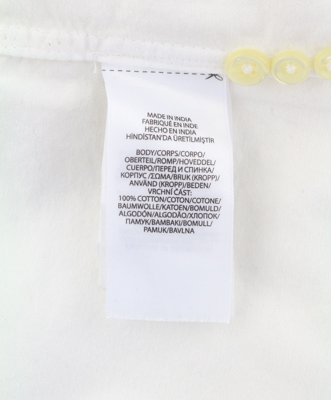 Ralph Lauren CORE REPLEN M White Button-Down Neck Slim Fit 87023 Size US M / EU 48-50 / 2 - 10 Thumbnail