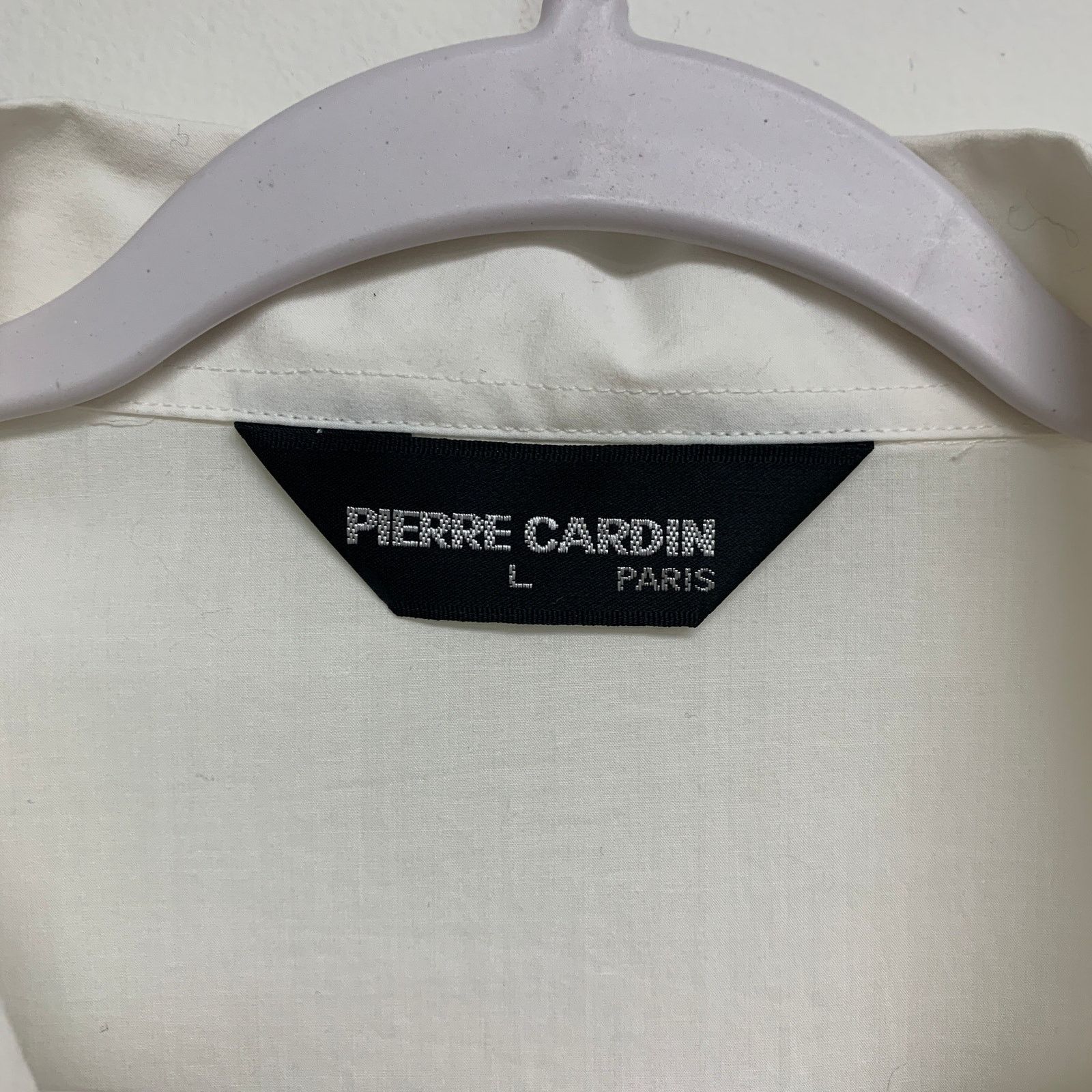 Pierre Cardin Vintage Pierre Cardin White Zip Up Snap Button Light Jacket Size US L / EU 52-54 / 3 - 4 Thumbnail