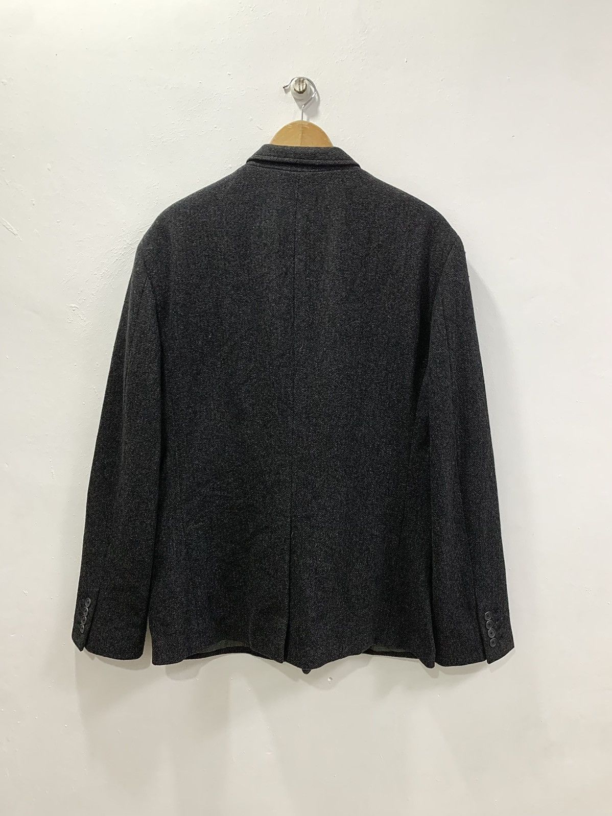 John Varvatos JOHN VARVATOS “SKULL” HERRINGBONE COAT JACKET Size US L / EU 52-54 / 3 - 14 Thumbnail