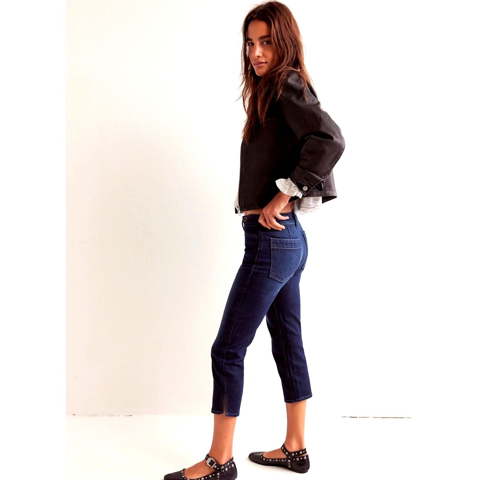 Free People Free People We The Free Always Tomorrow Capris Carpe Diem 30 Size 30" / US 8 / IT 44 - 2 Thumbnail