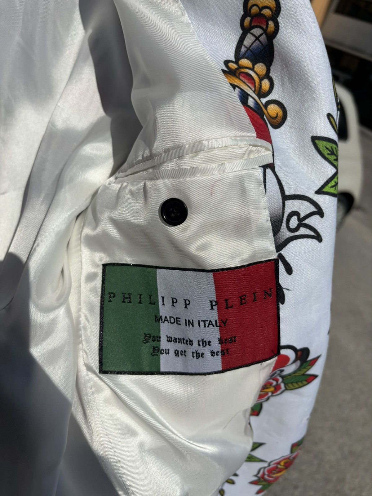Philipp Plein philipp plein blazer linen Size 52L - 9 Thumbnail