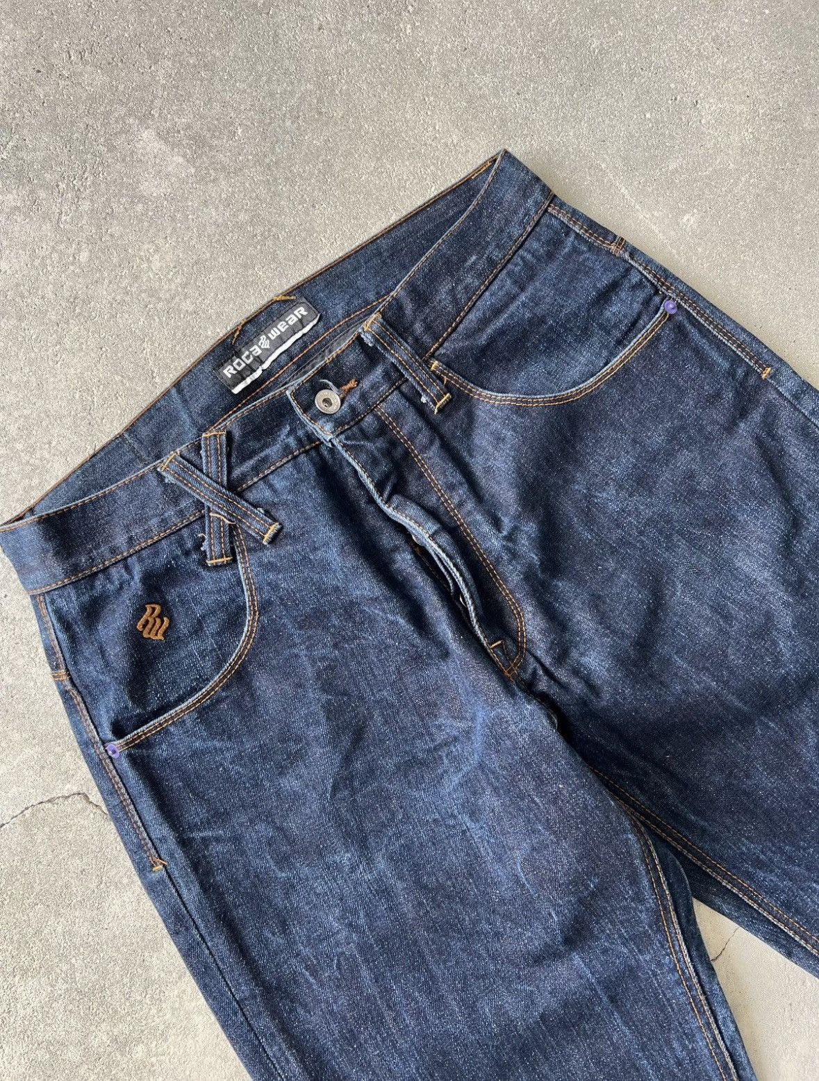 Rocawear Vintage Rocawear denim Jeans Size US 34 / EU 50 - 6 Thumbnail