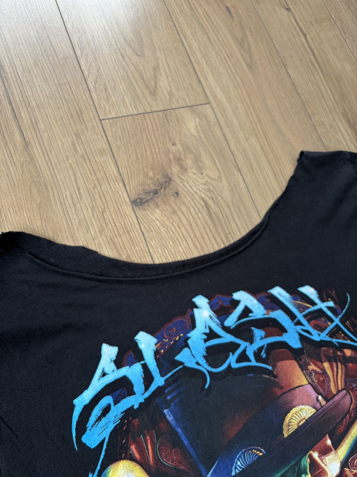 Band Tees SLASH 2010 World Tour Cutted T-shirt Size US XL / EU 56 / 4 - 6 Thumbnail
