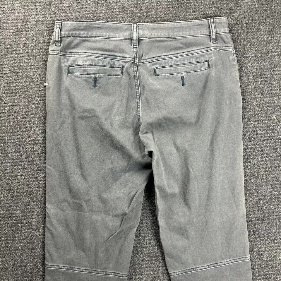Prana Prana Pants Womens 6 Gray Chino Tapered Leg Casual Slash Size 28" / US 6 / IT 42 - 7 Thumbnail