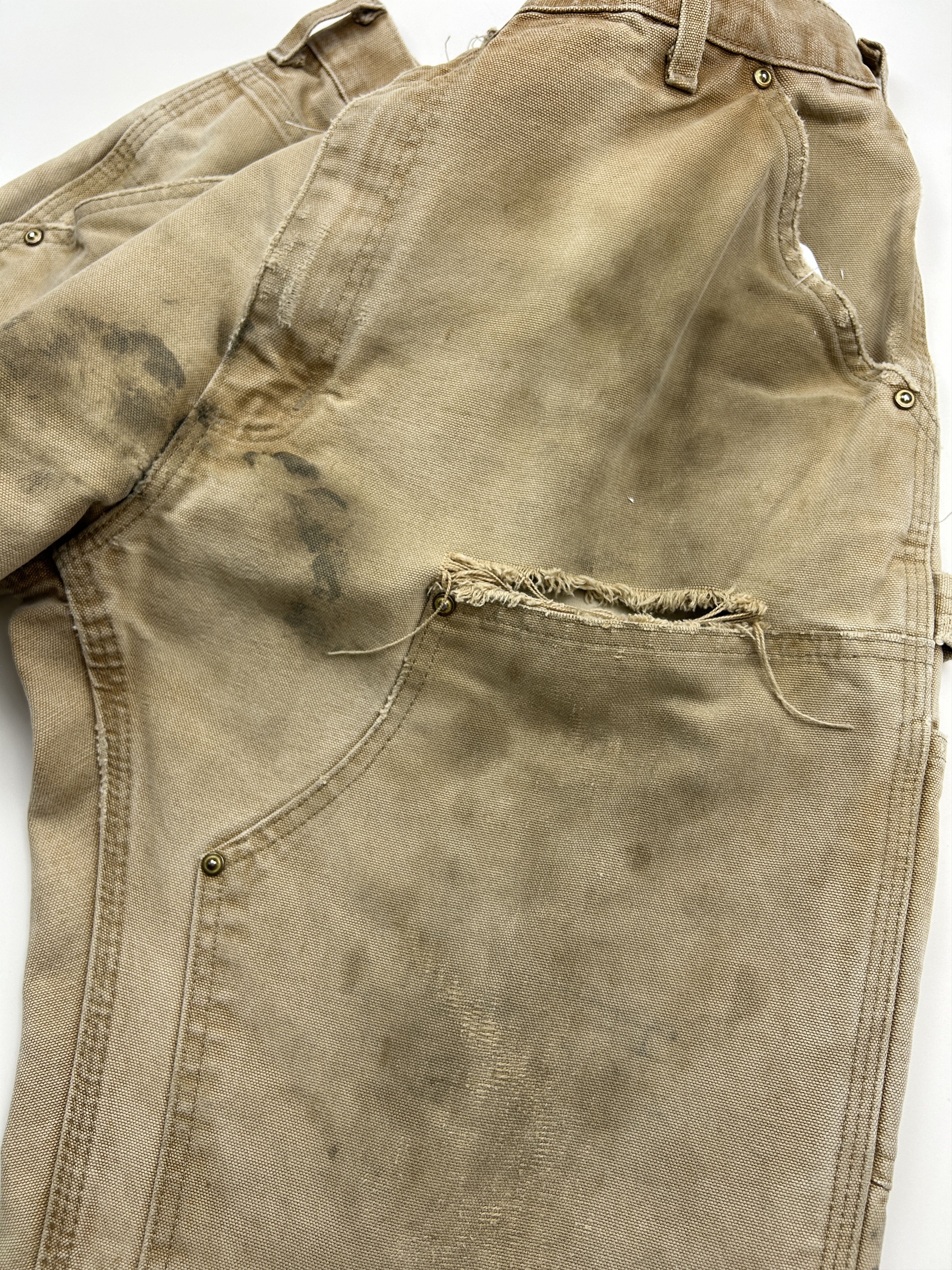 Carhartt Vintage Carhartt Canvas Double Knee Fit Pants Size 35W Size US 35 - 5 Thumbnail