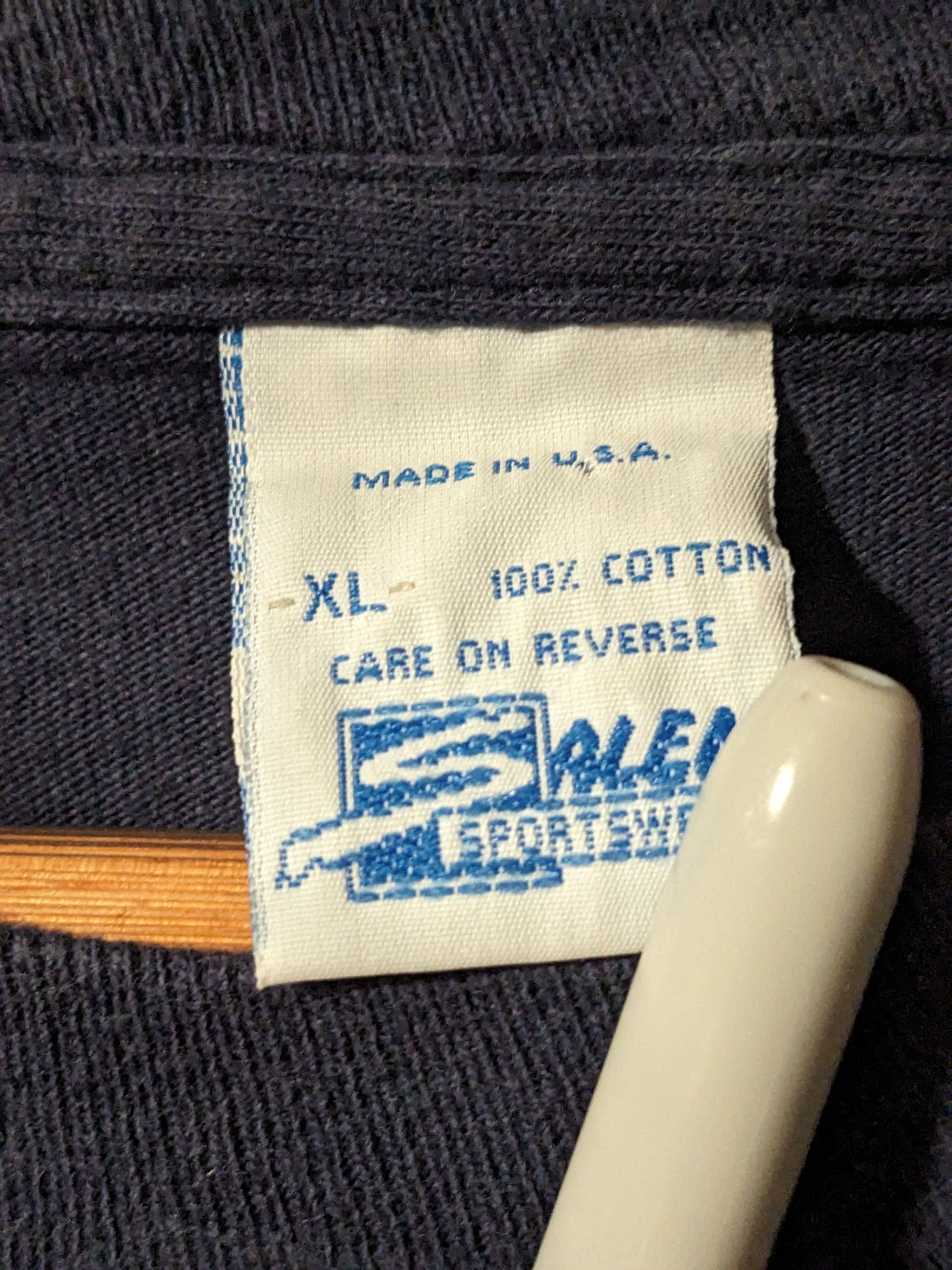 Salem Sportswear × Vintage Vintage 90s Penn State University Nittany 3/4 Sleeve T-Shirt Size US XL / EU 56 / 4 - 3 Thumbnail
