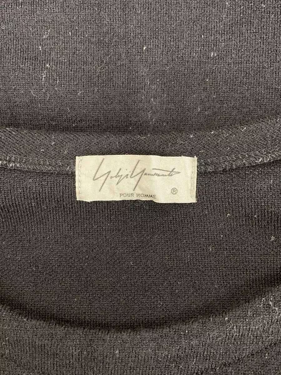 Yohji Yamamoto YOHJI YAMAMOTO POUR HOMME/Lamb wool Round Neck Top Size US L / EU 52-54 / 3 - 3 Thumbnail