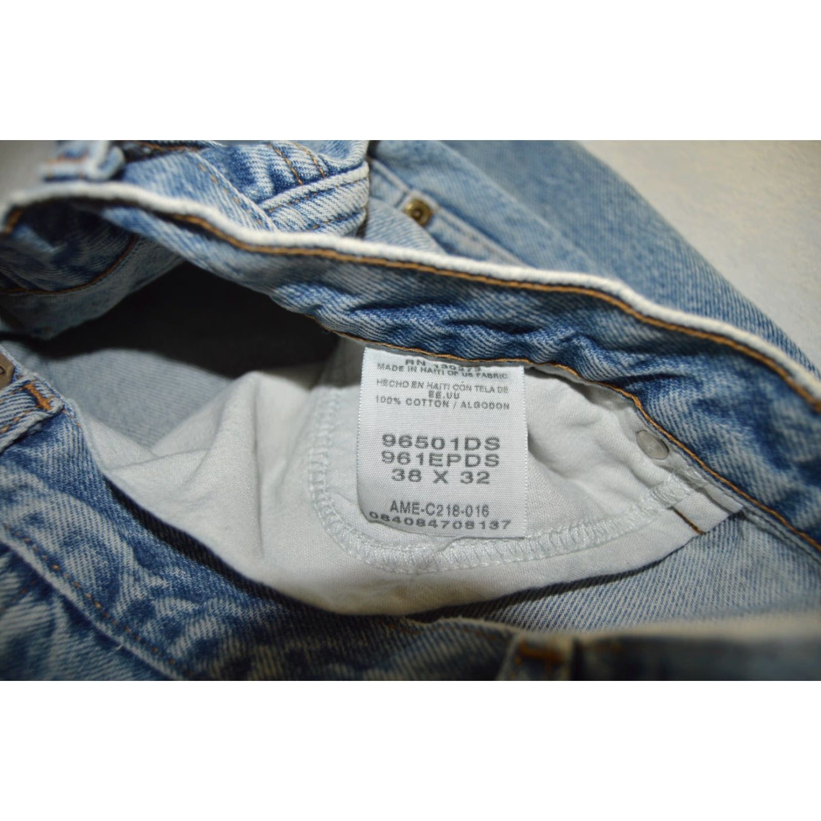 Wrangler Wrangler Jeans Men's 36x32 Blue Denim Size US 36 / EU 52 - 6 Thumbnail