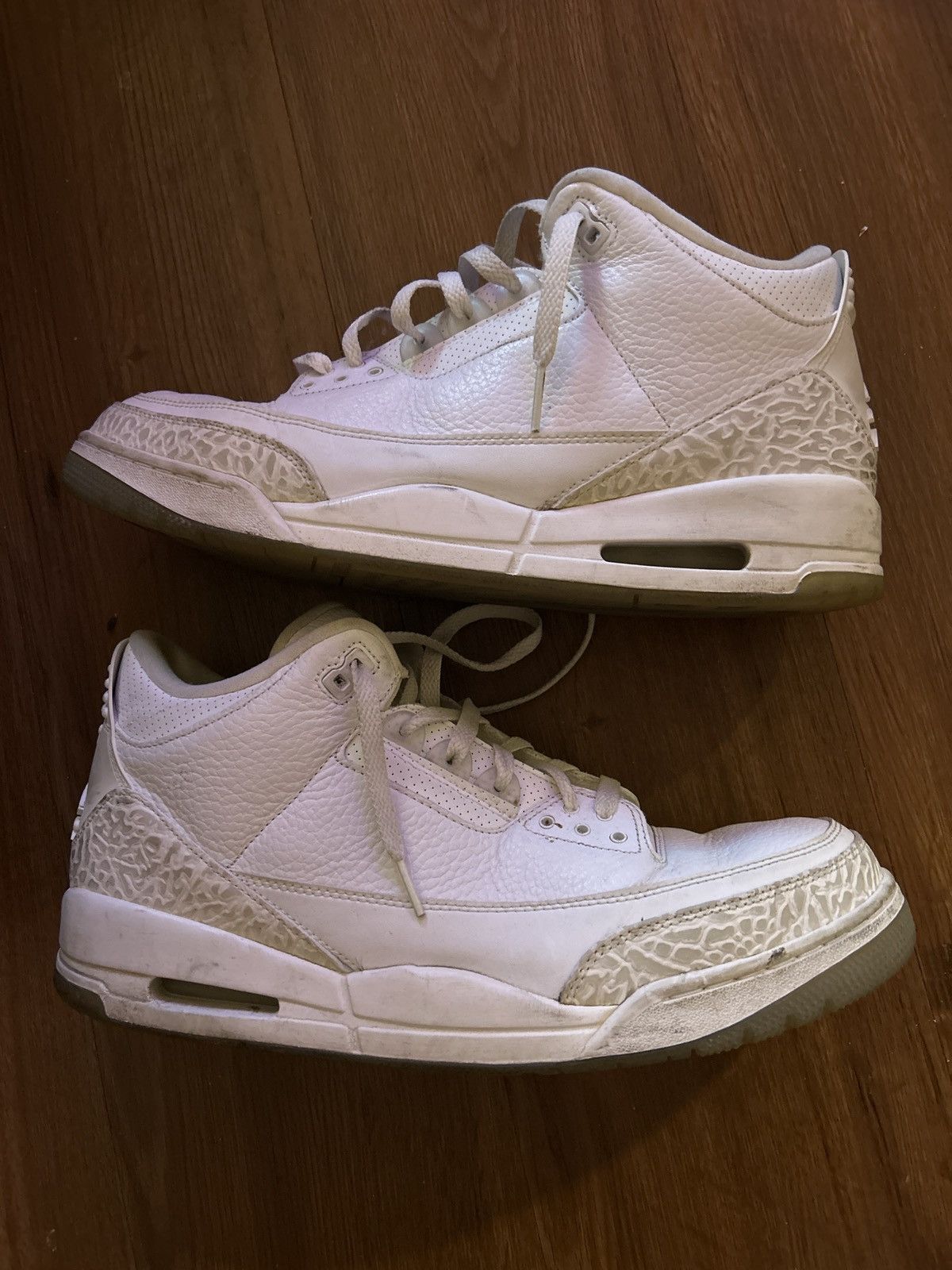 Jordan Brand Jordan 3 pure white (2018) Size US 13 / EU 46 - 1 Thumbnail