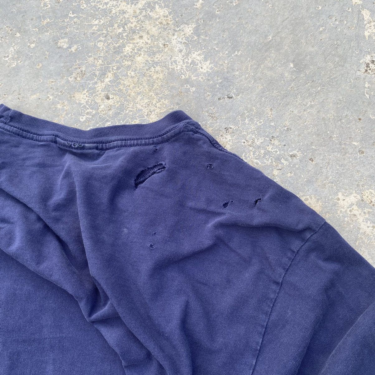 Polo Ralph Lauren × Vintage 90s polo ralph lauren bear long sleeve ripped pocket tee Size US S / EU 44-46 / 1 - 16 Thumbnail