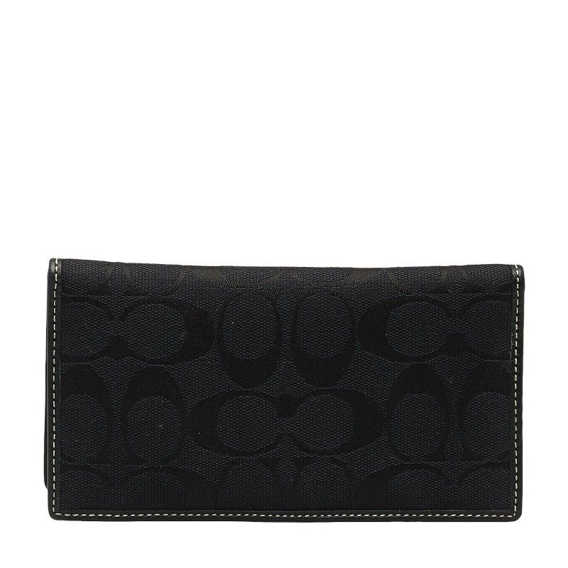 Coach Coach Coach Signature Canvas Leather Notebook Cover Canvas Notebook Cover in Very Good Condition Size ONE SIZE - 1 Thumbnail
