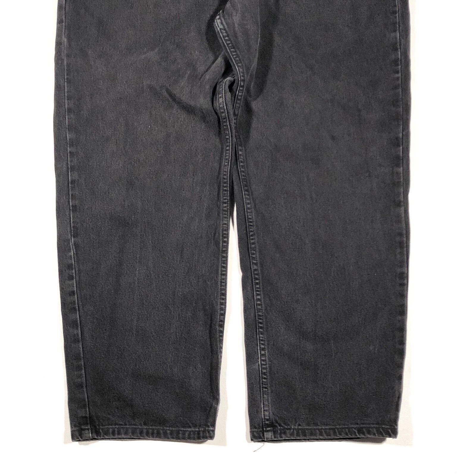 Harley Davidson × Vintage Vintage Harley Davidson Black Baggy Jeans Size 40x30 Size US 40 / EU 56 - 2 Thumbnail