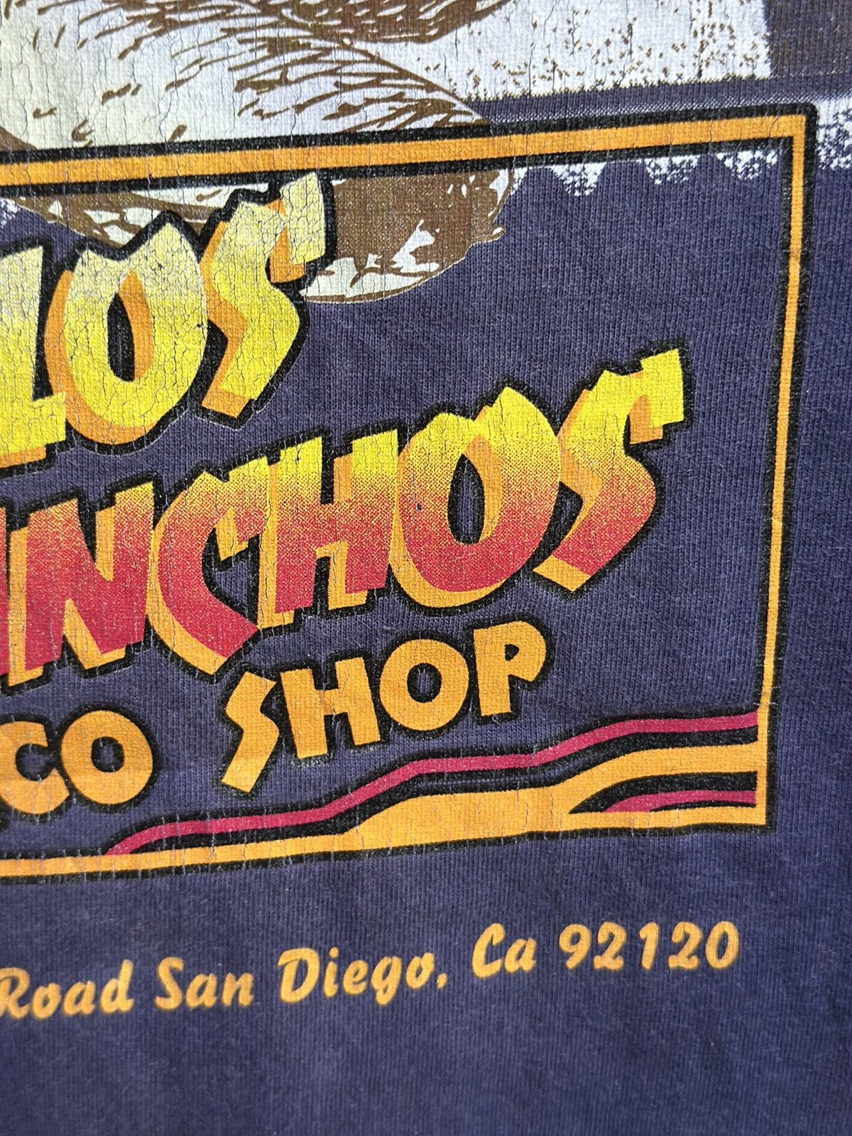 Sears Vintage Los’ Panchos Taco Shop Sun Faded Tee Size US L / EU 52-54 / 3 - 10 Thumbnail