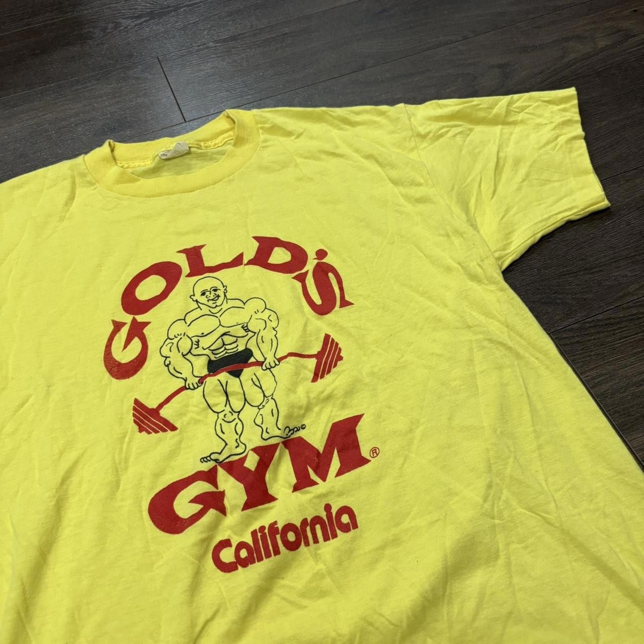 Other vintage golds gym California t shirt 80s XL fits M/L Size US XL / EU 56 / 4 - 1 Thumbnail