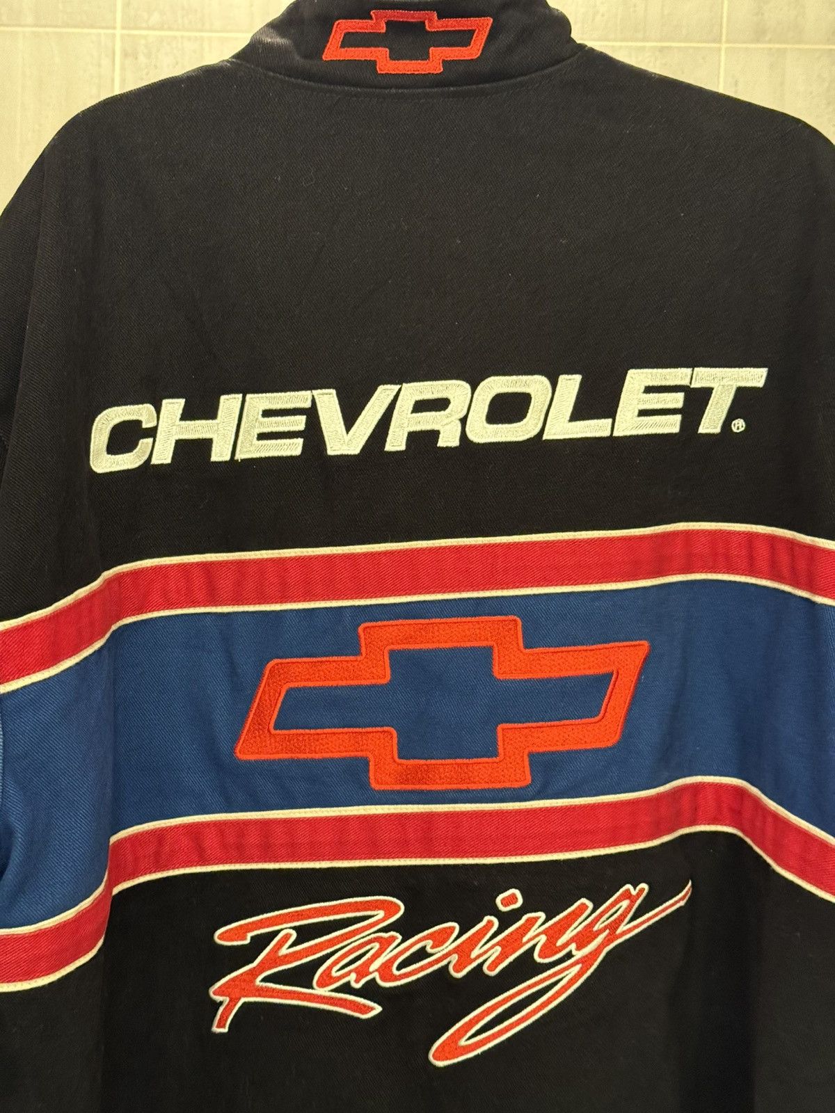 Jeff Hamilton Super Rare Jeff Hamilton Vintage Chevrolet Racing Jacket Size US XL / EU 56 / 4 - 5 Thumbnail