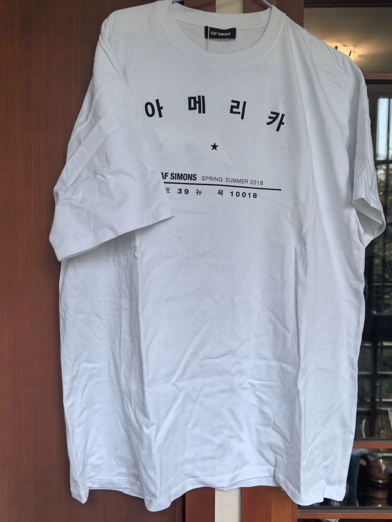 Raf Simons SS18 Tour Graphic Tee - dmc