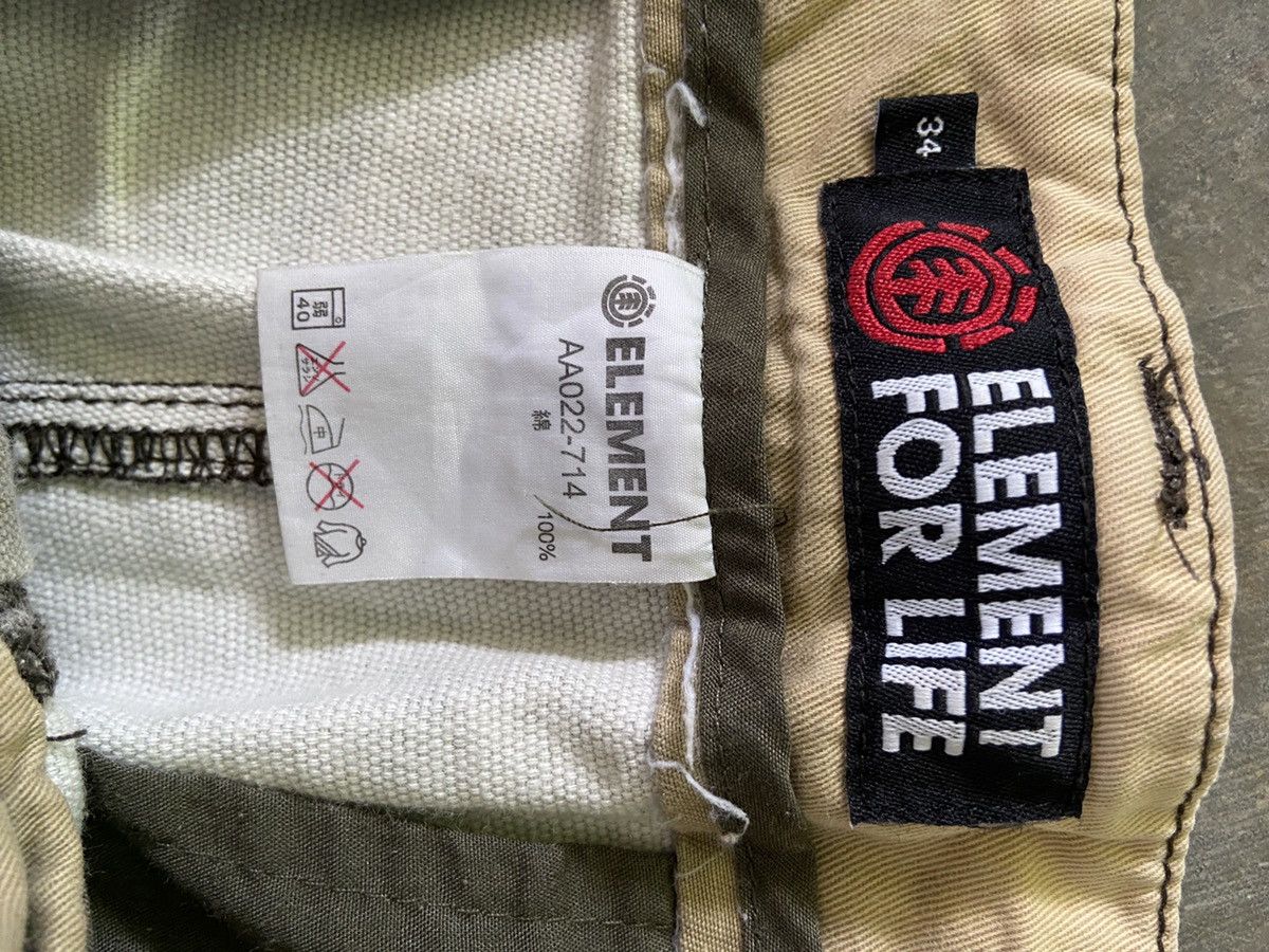 Element × Vintage Baggy Element Military Cargopant Size US 35 - 7 Thumbnail