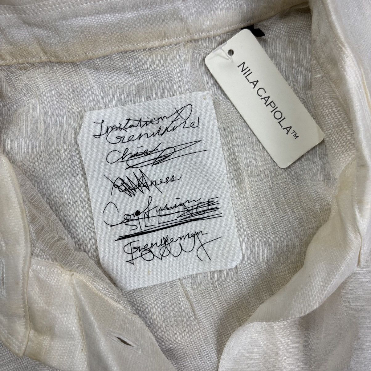 20471120 Japanese Avant Garde - Sheer Mesh Button Shirt Size US M / EU 48-50 / 2 - 6 Thumbnail