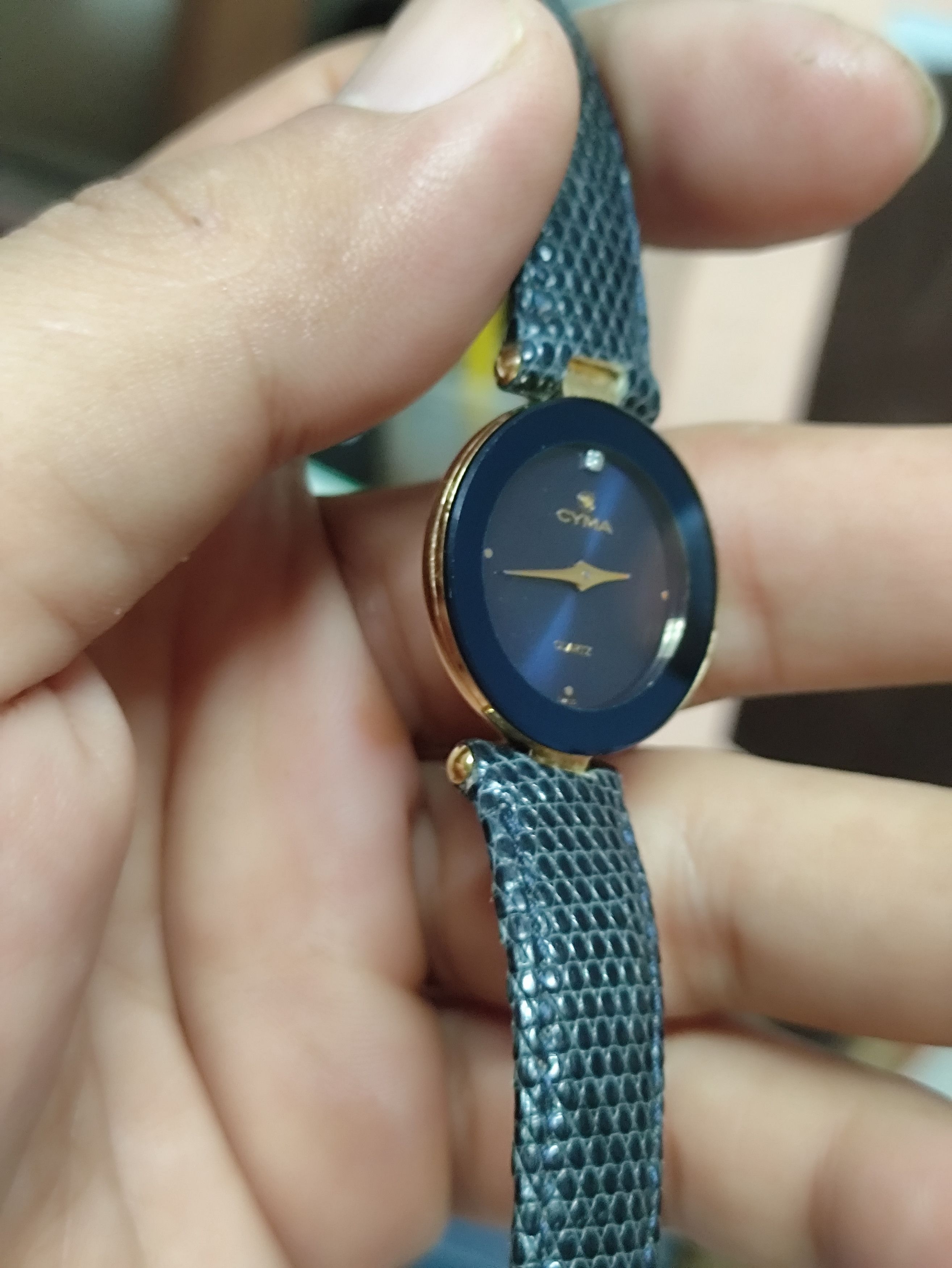 Designer × Vintage CYMA WATCH LTD (LS LOCLE SWITZERLAND) QUARTZ 906 (950123) Size ONE SIZE - 4 Thumbnail