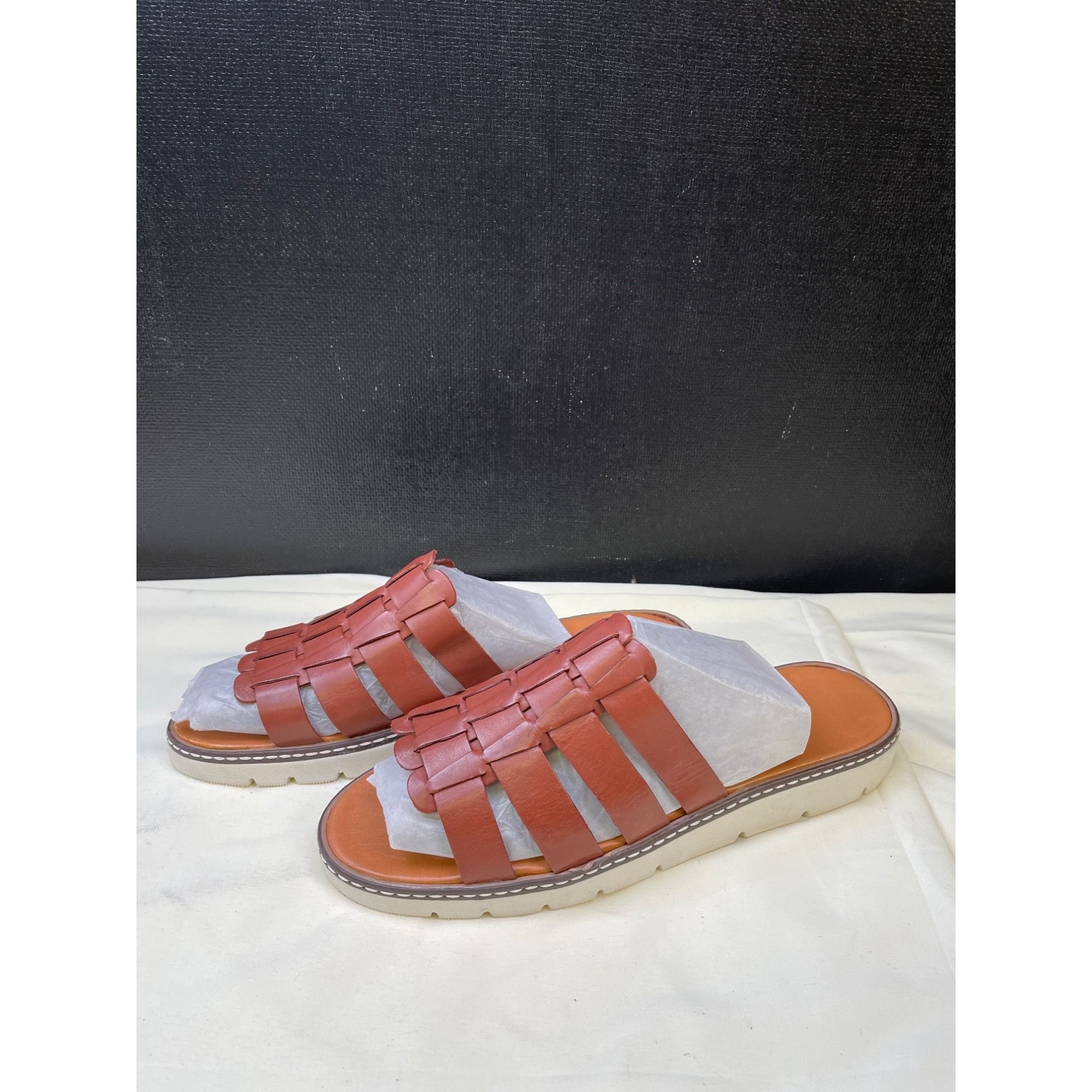 Other Bearpaw by Vanessa Womens Sandals Shoes Tan Cognac Size 11 S Size US 11 / IT 41 - 2 Thumbnail