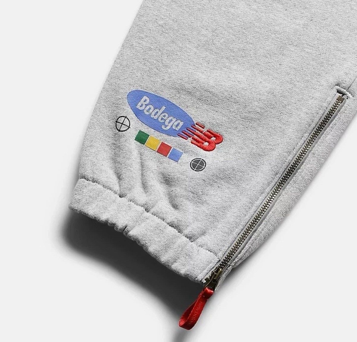 Bodega × New Balance Bodega x New Balance Sweatpants Joggers Athletic Grey Large Size US 34 / EU 50 - 5 Thumbnail