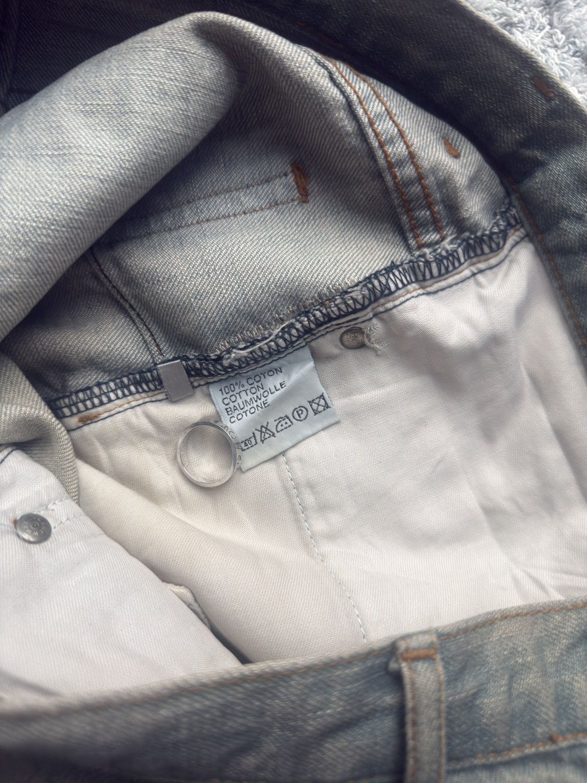 Dior Dior Homme SS04 ‘Bleu Claire’ Denim Size US 28 / EU 44 - 4 Thumbnail