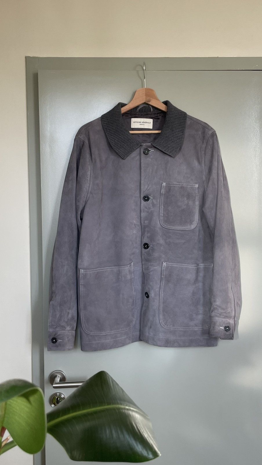 Officine Generale Officine generale suede jacket Size US S / EU 44-46 / 1 - 2 Thumbnail