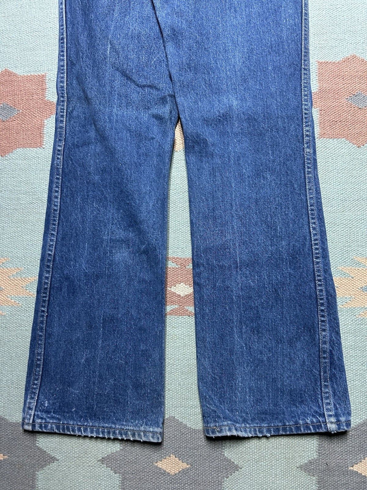 Vintage Vtg 80s rustler jeans faded bootcut cowboy western USA 30x31 Size US 30 / EU 46 - 8 Thumbnail