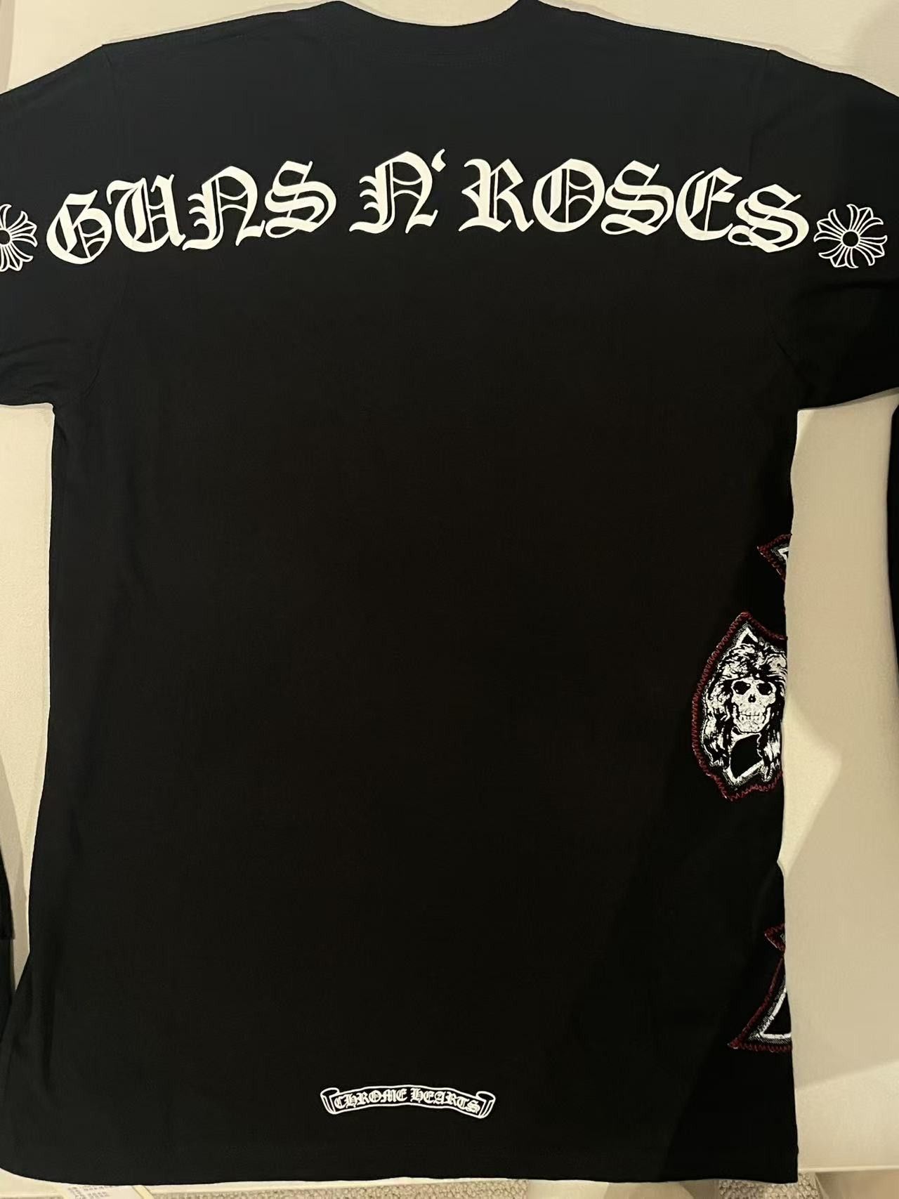 Chrome Hearts Chrome Hearts Gun N' Roses Cross Embroidered Long Sleeve Tee Size S / US 4 / IT 40 - 13 Thumbnail