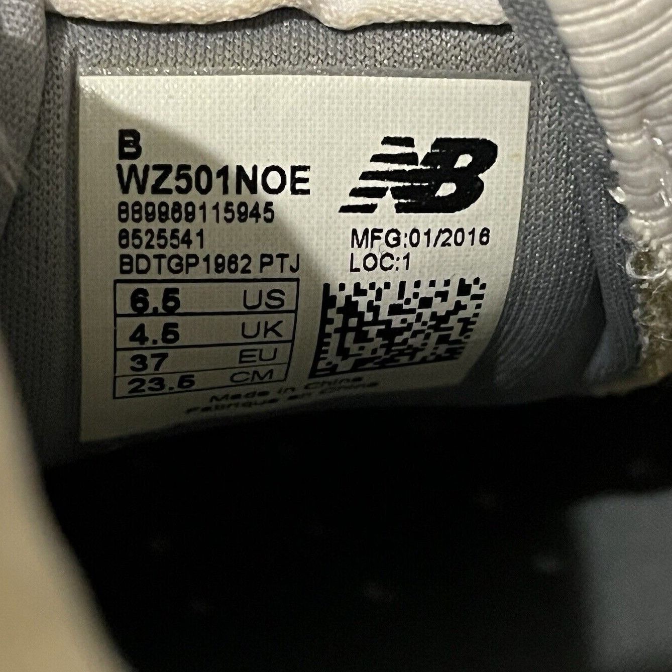 New Balance New Balance 501 WZ501NOE Castlerock Gray Sz Wmns 6.5 Size US 6.5 / IT 36.5 - 8 Thumbnail
