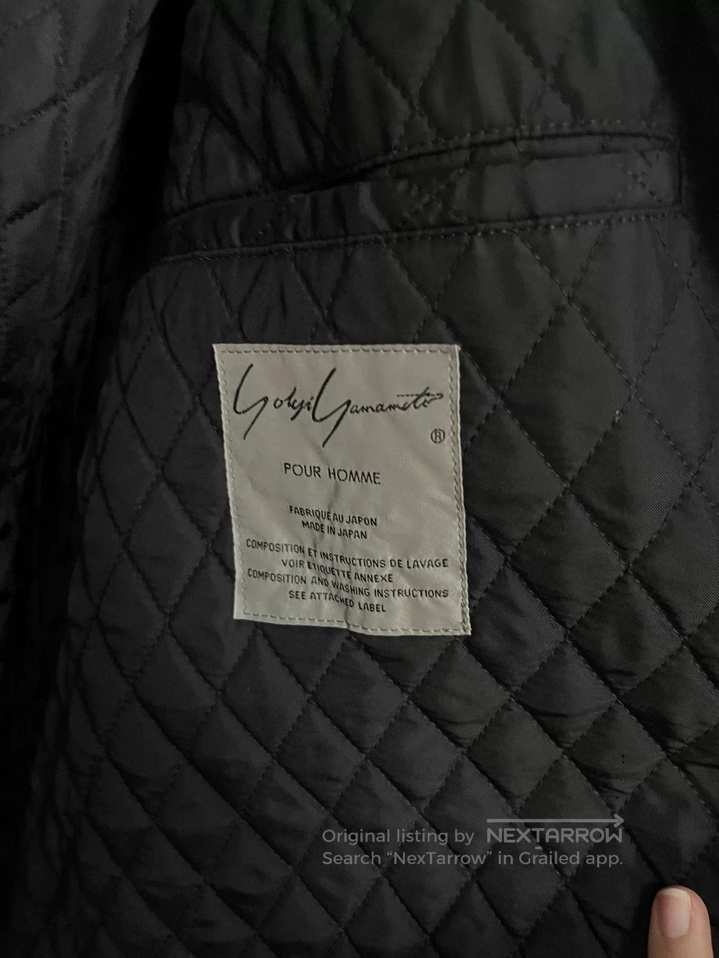Yohji Yamamoto Yohji Yamamoto Replica Leather Jacket. Size US M / EU 48-50 / 2 - 3 Thumbnail