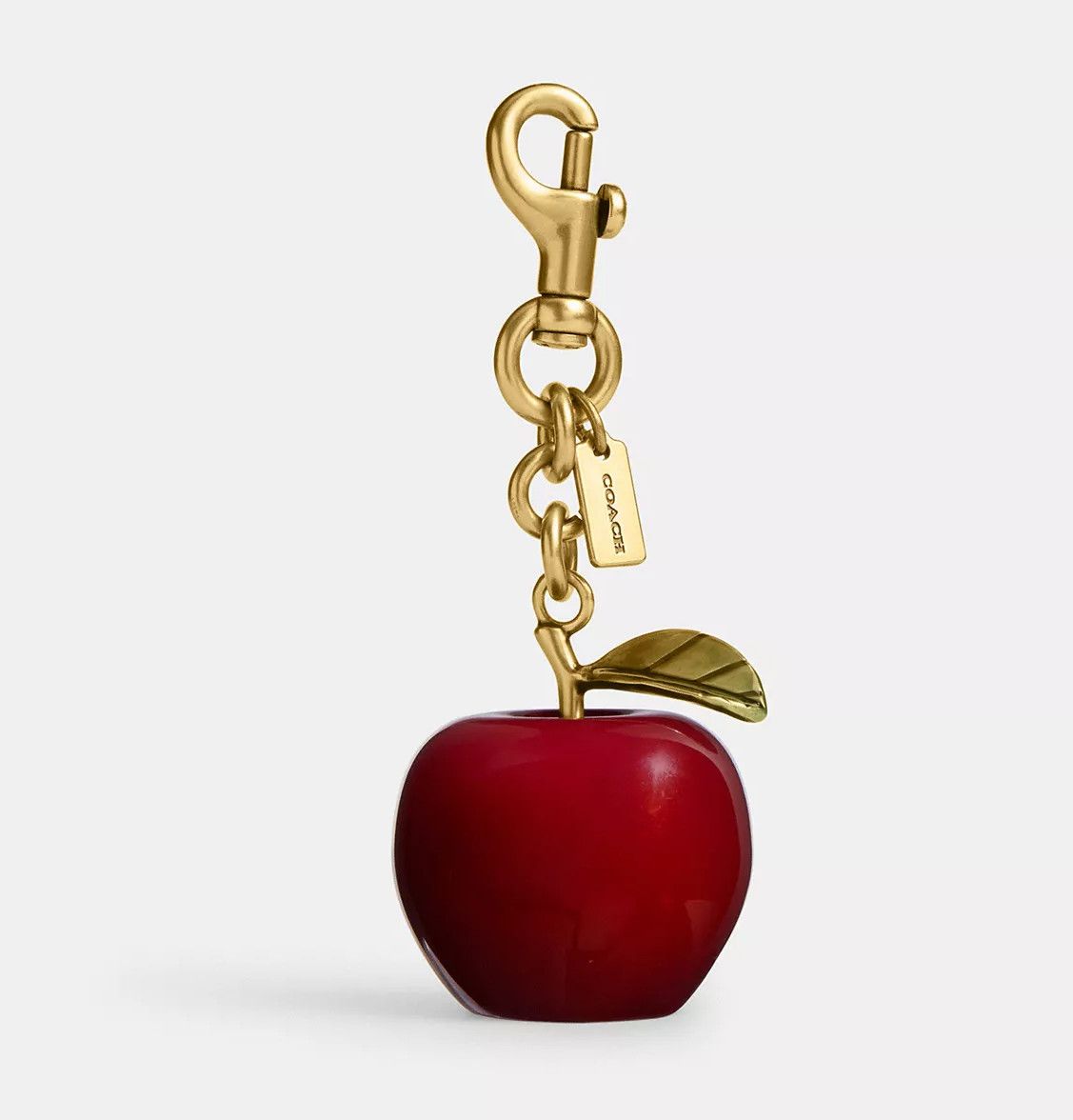 Coach Small Apple Bag Charm CY399 Size ONE SIZE - 8 Thumbnail