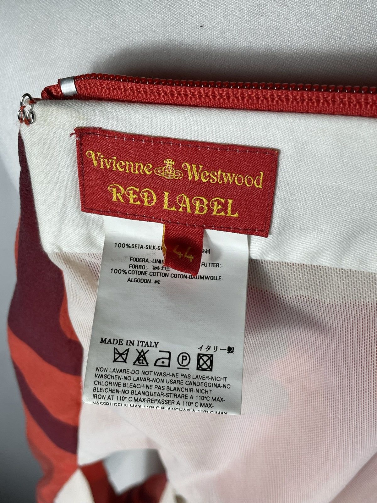 Designer × Vintage × Vivienne Westwood Vivienne Westwood Red Label Silk Corset Top Vintage Luxury Size M / US 6-8 / IT 42-44 - 7 Thumbnail