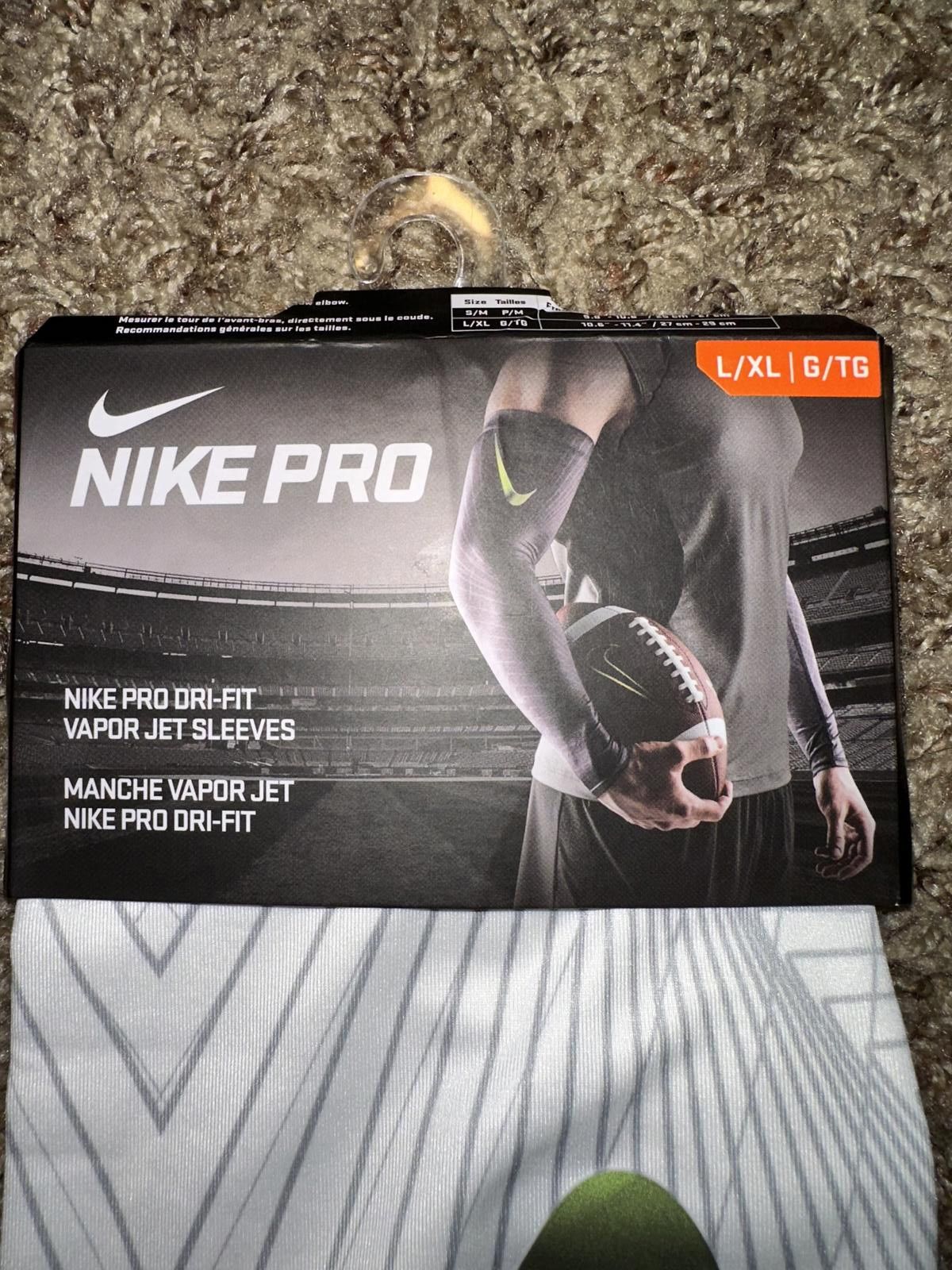 Nike Nike Men’s Pro Dri-Fit Vapor Jet Sleeves Size ONE SIZE - 3 Thumbnail