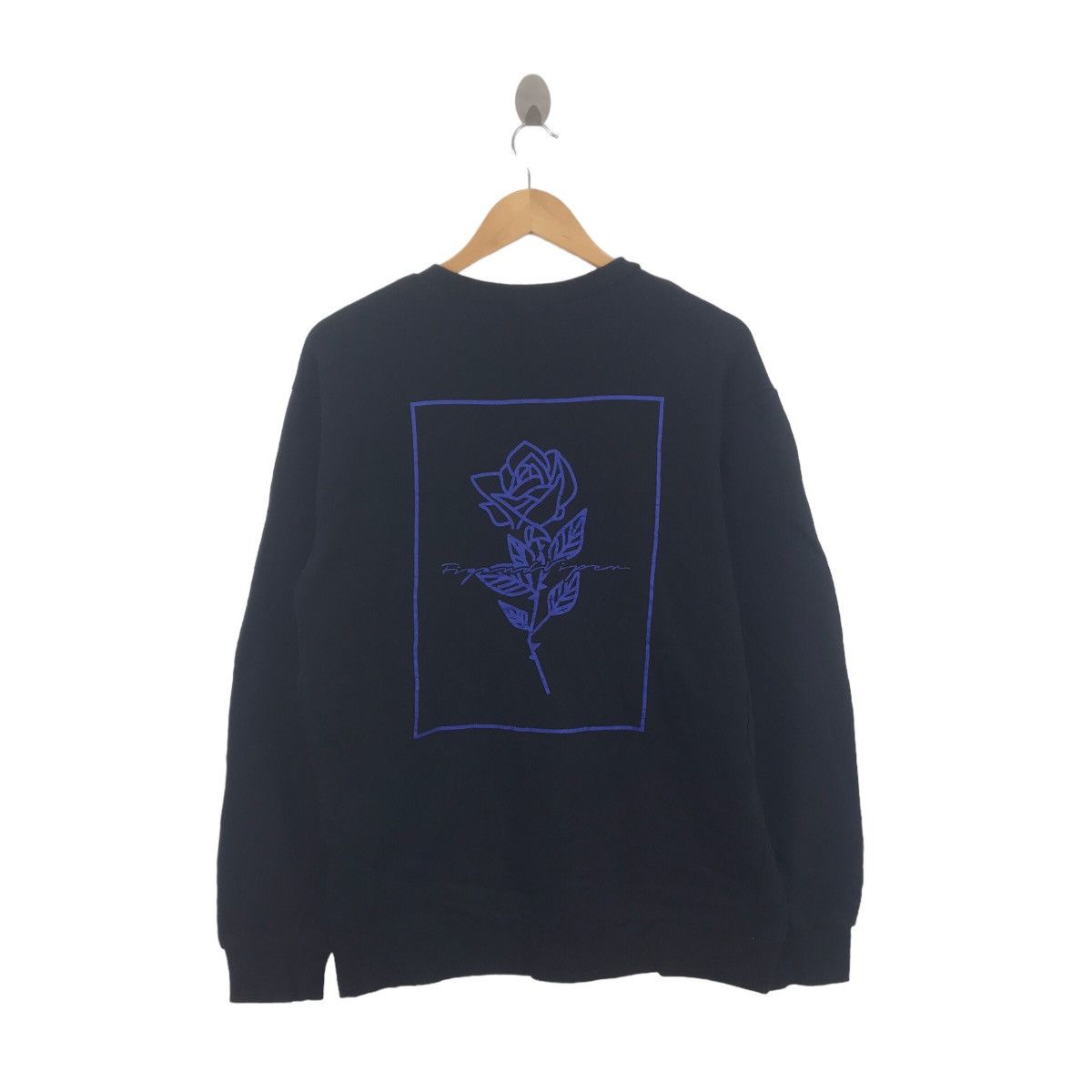 FIG&VIPER Japanese Brand Rose With Brand Print Black 