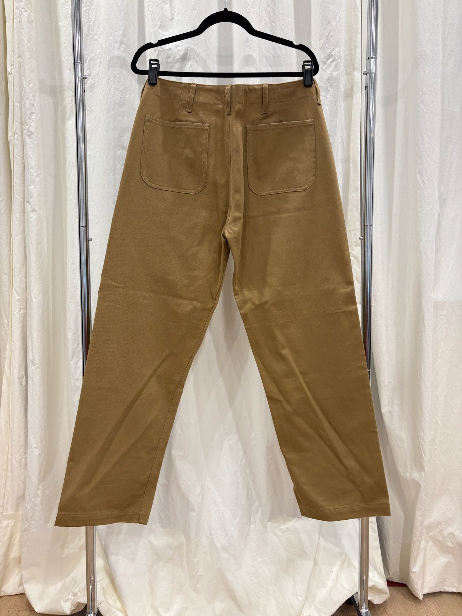 Dover Street Market Jijibaba Cotton Fatigue Trousers - Size L - Tobacco Size US 34 / EU 50 - 2 Thumbnail