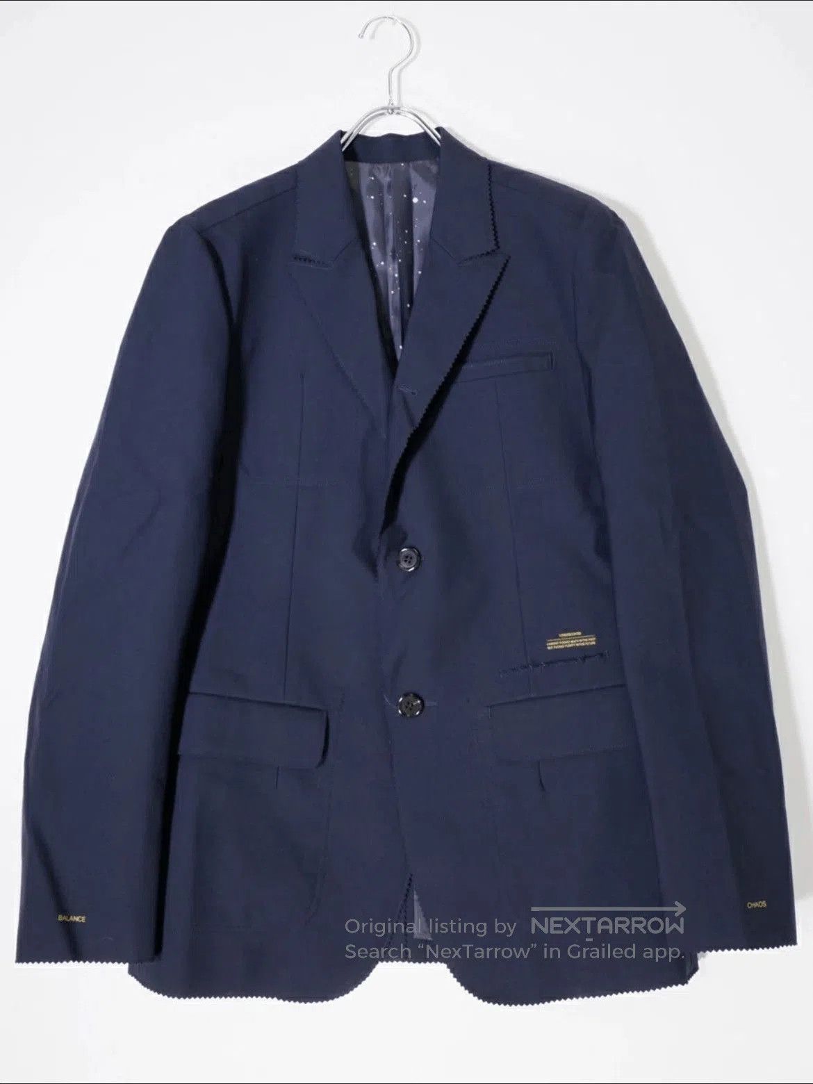 Undercover Sz 4 Undercover 16AW Distressed Blazer Jacket. Size US XL / EU 56 / 4 - 8 Thumbnail