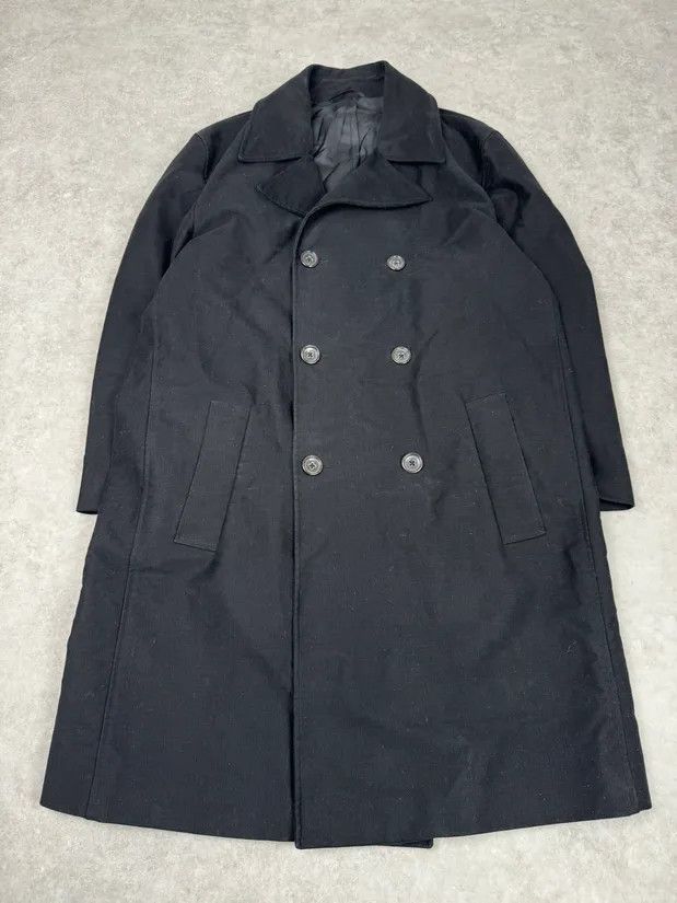 Jil Sander Jil Sander Black Cozy Buttoned Long Jacket Size US S / EU 44-46 / 1 - 4 Thumbnail