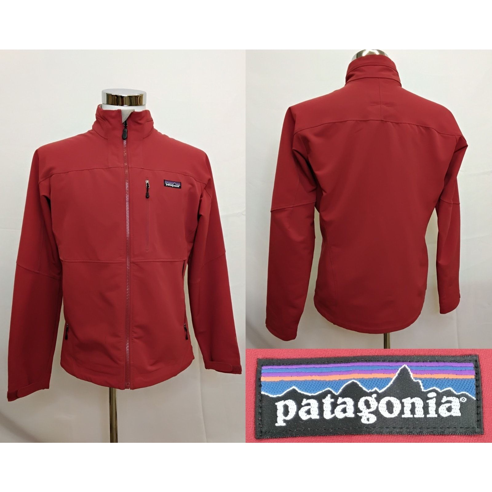 Patagonia Patagonia Soft Shell Jacket Men's M Fleece Lined Red Size US M / EU 48-50 / 2 - 1 Thumbnail