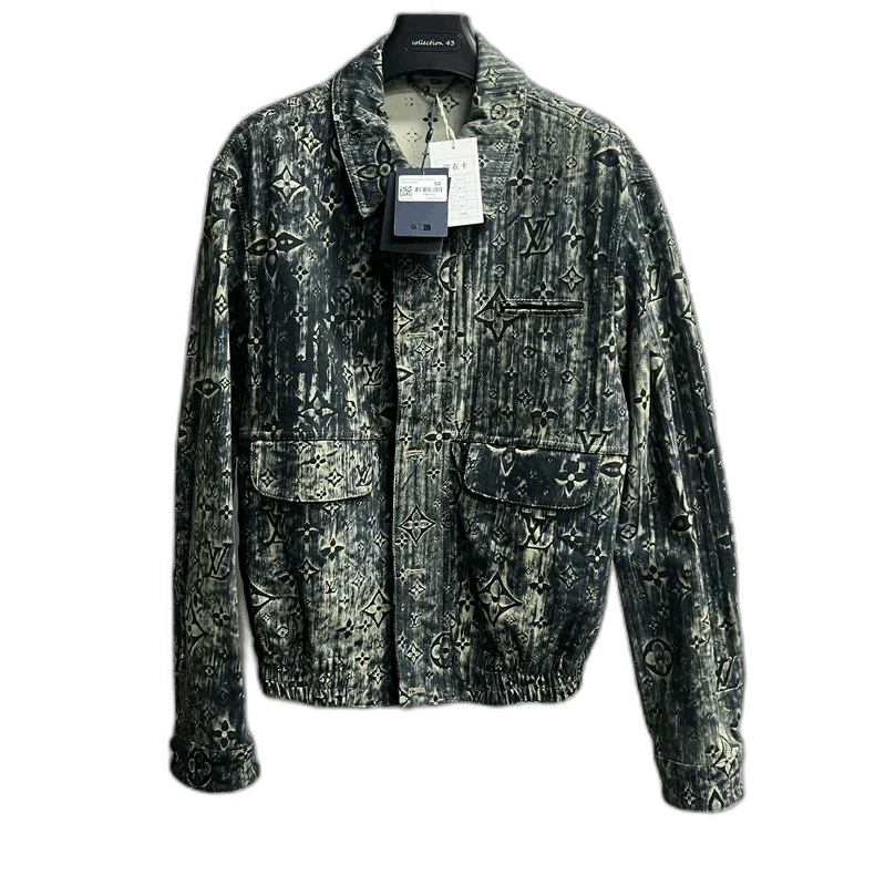 Louis Vuitton Louis Vuitton Louis Vuitton Gray Logo Long Sleeve Jacket-2 Size US L / EU 52-54 / 3 - 1 Thumbnail