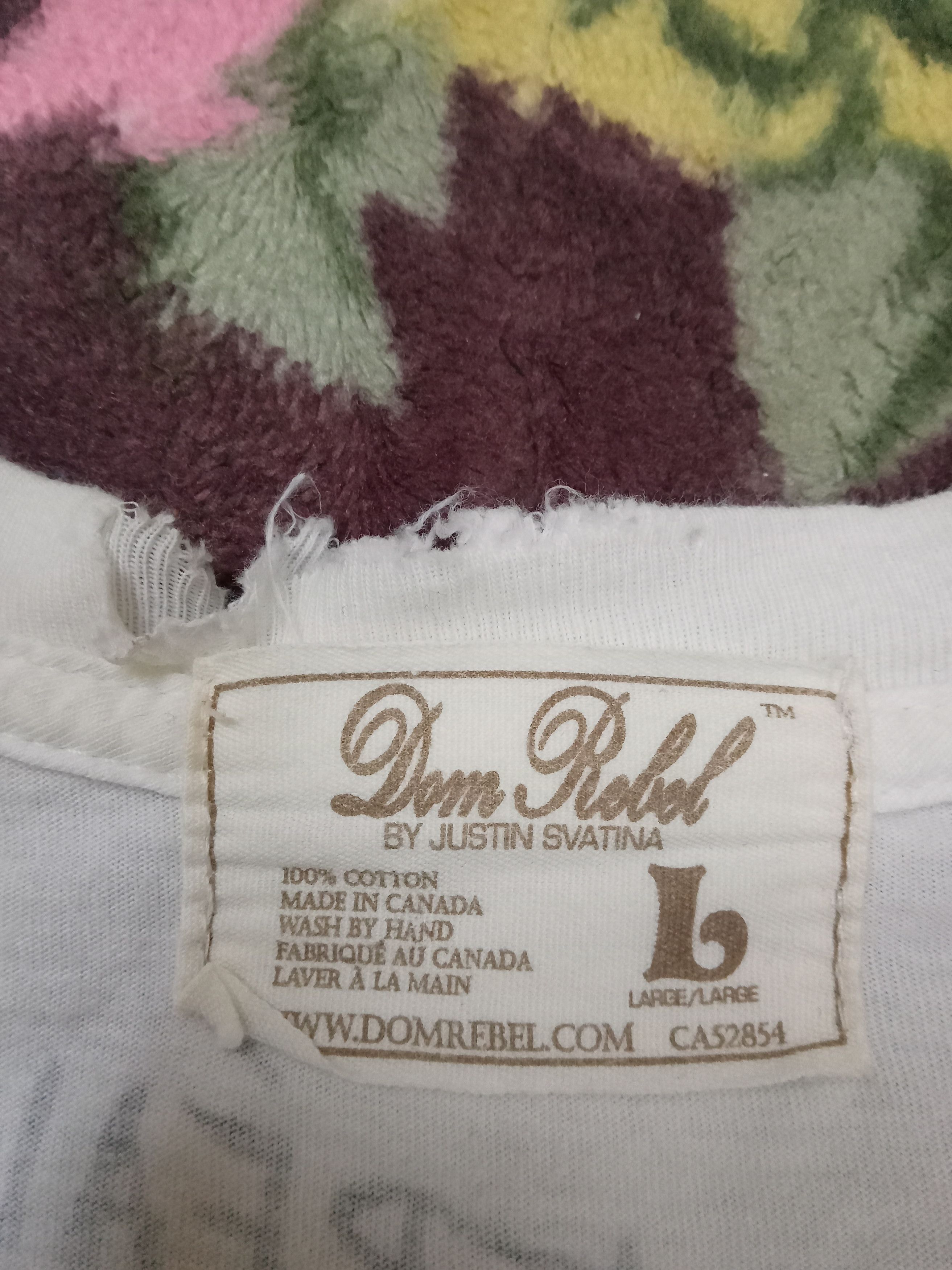 DOMREBEL Dom Rebel By Justin Svatina Fnky Mnky Baby Rare T Shirt Size US L / EU 52-54 / 3 - 3 Thumbnail