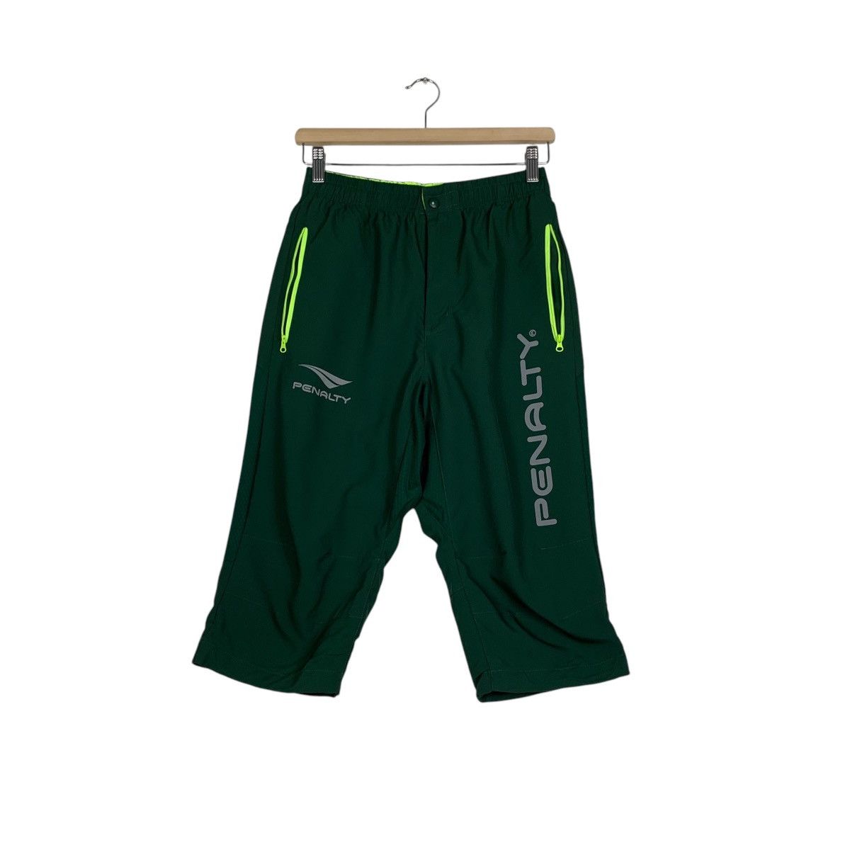 Penalty PENATY BRAZIL Ridgeflex Stretch Green Short Pant #1504-C68 Size US 28 / EU 44 - 1 Thumbnail