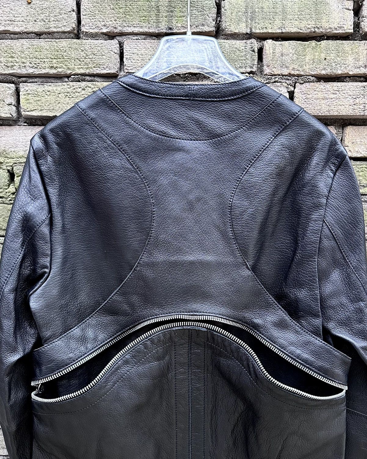 Dirk Bikkembergs Dirk Bikkembergs S/S’15 Black Leather Harness Biker Size US L / EU 52-54 / 3 - 6 Thumbnail