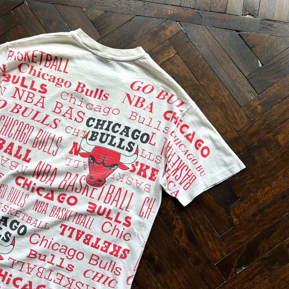 Champion × NBA × Vintage Chicago Bulls x Champion NBA Vintage T-Shirt Made in USA Size US L / EU 52-54 / 3 - 4 Thumbnail
