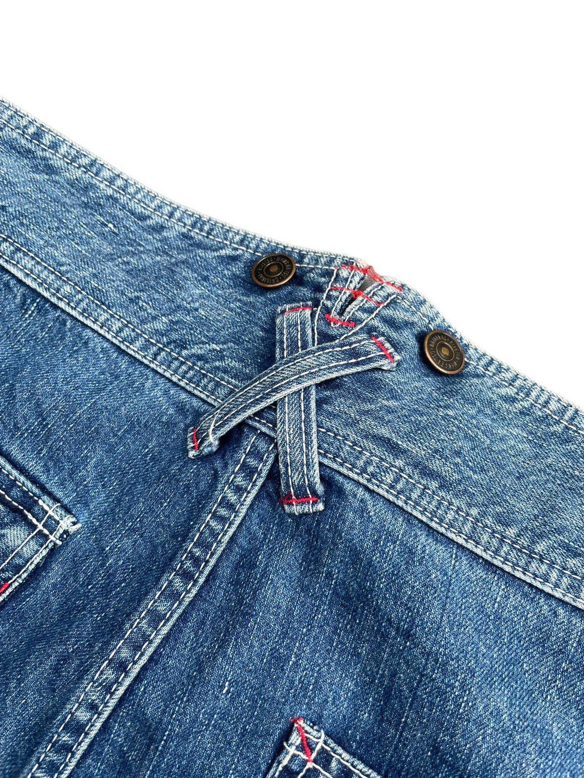 Japanese Brand Vintage Mens Batsu Denim Size US 34 / EU 50 - 10 Thumbnail