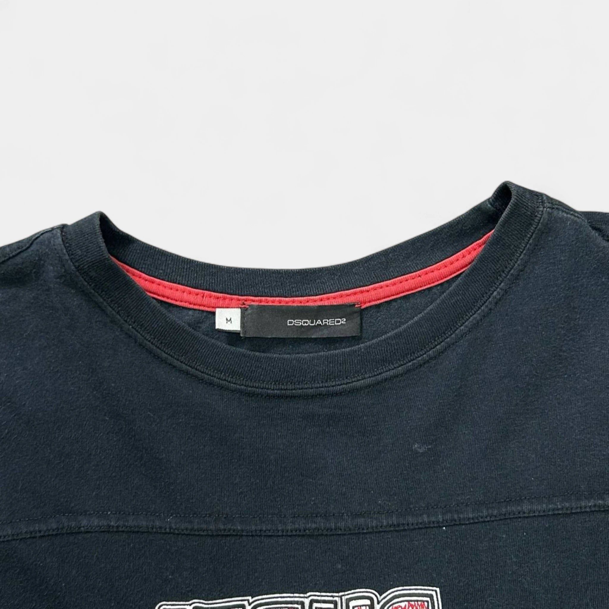 Dsquared2 Dsquared2 00s "Jesus Walks With Me" Navy T-Shirt Size US M / EU 48-50 / 2 - 5 Thumbnail