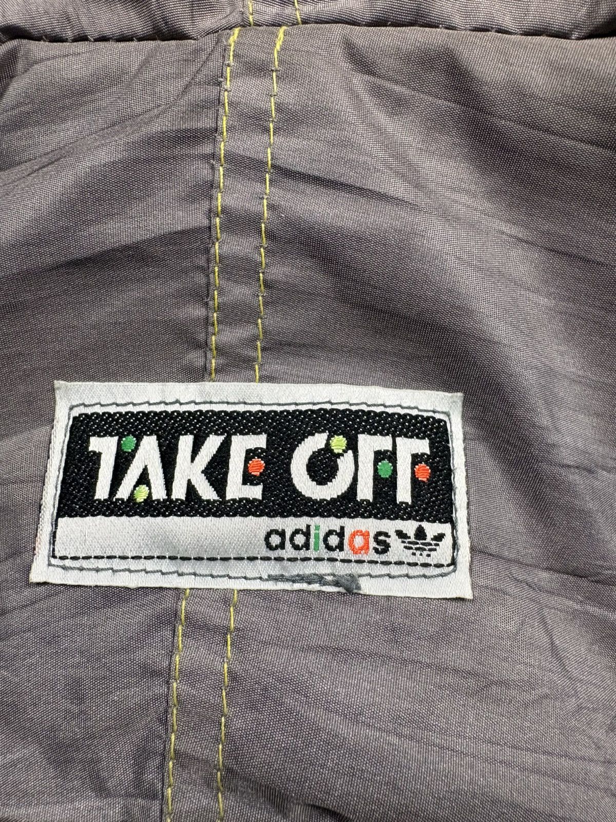 Adidas Vintage 90s Adidas Take Off Fur Hood Archive Jacket Y2K Rare Size US M / EU 48-50 / 2 - 13 Thumbnail